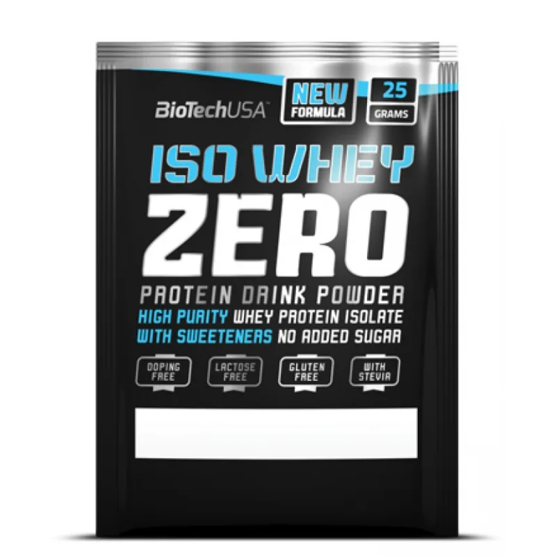 Iso Whey Zero 25 g - BioTech USA Príchuť: Cookies & Creame