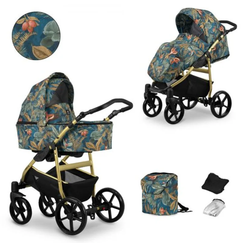 Kočík Kunert Mata gold frame 2v1 - 01