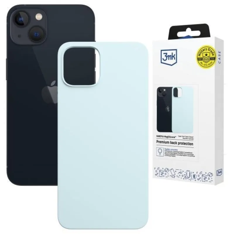 3mk ochranný kryt HARDY MagSilicone pro Apple iPhone 15 Blue 5903108661324