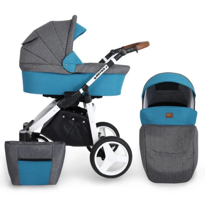 Kočík Kunert Rotax white frame 2v1 - 08