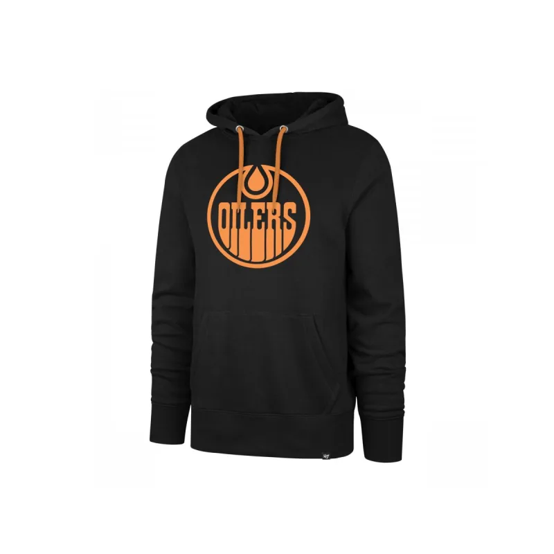 '47 Brand Edmonton Oilers Ballpark mikina čierna pánska - SKLADOM