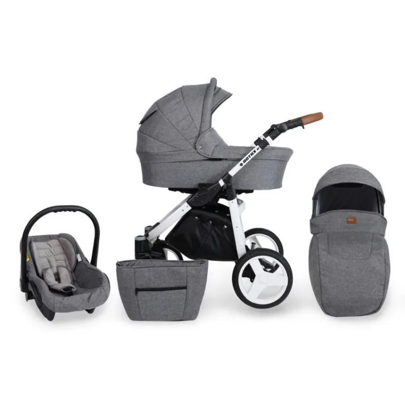 Kočík Kunert Rotax white frame 3v1 - 09