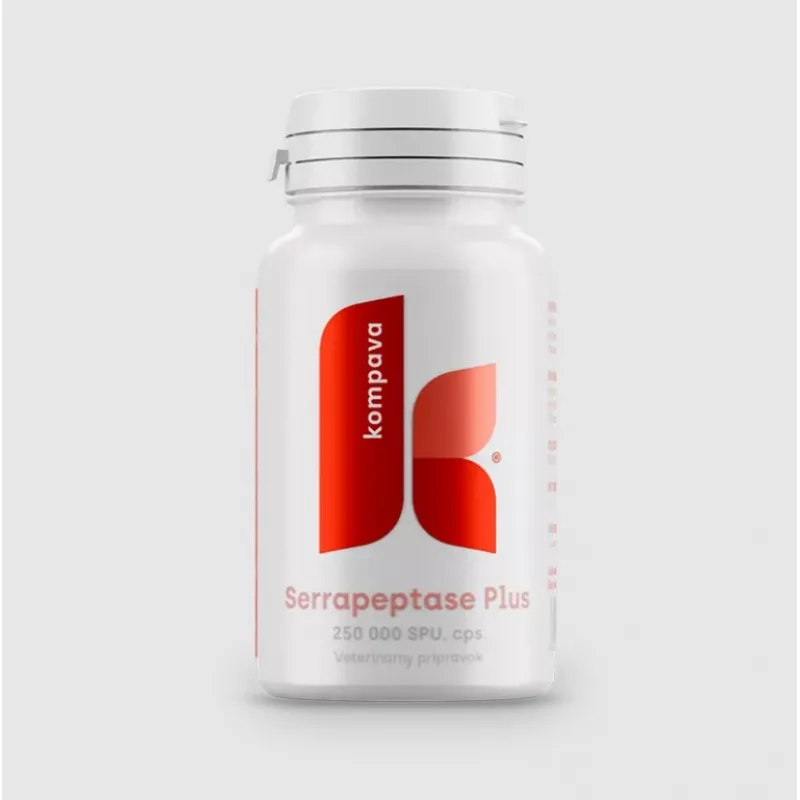 Serrapeptase Plus 90 kapsúl - Kompava