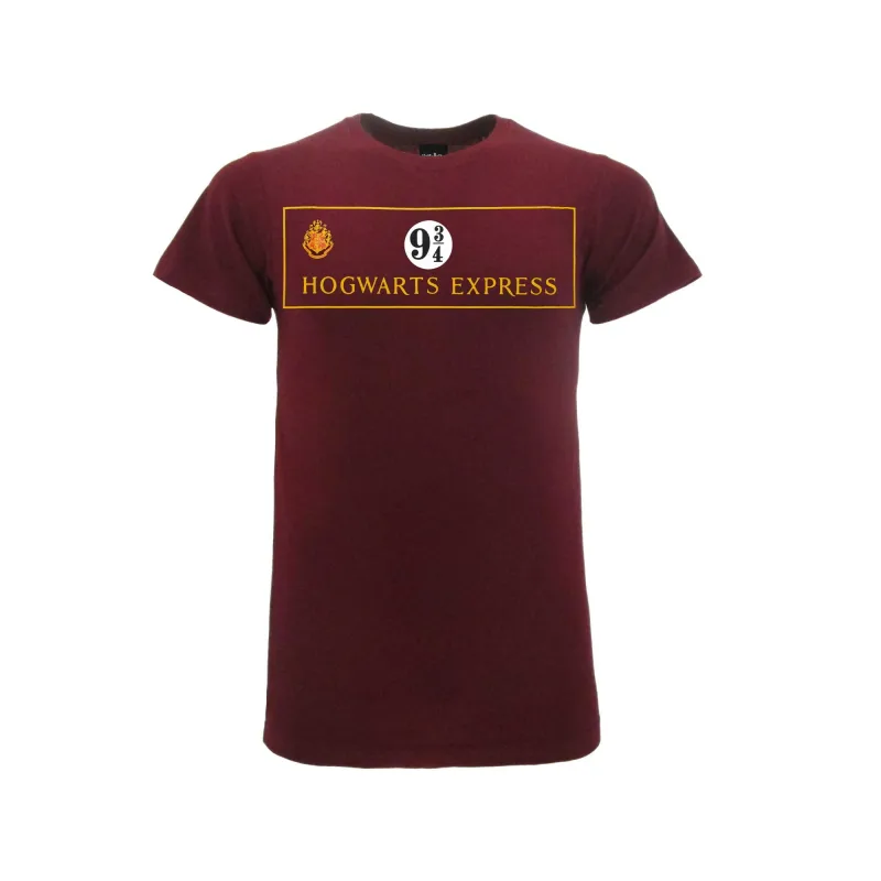 Harry Potter Hogwarts Express - Rokfortský expres tričko červené pánske