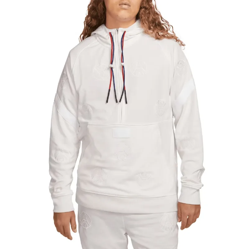 Nike Paris Saint-Germain FC - PSG mikina biela pánska