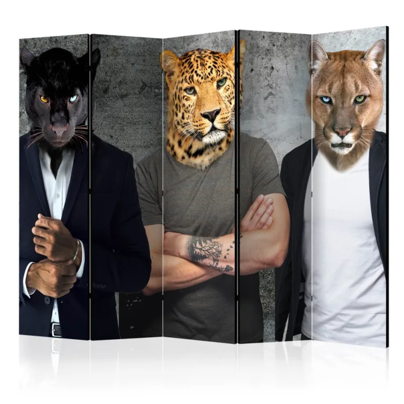 Artgeist Paraván - Different Faces II [Room Dividers]