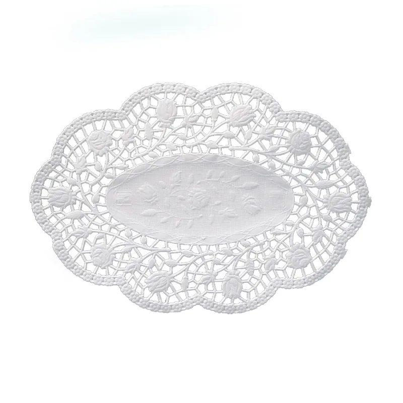 Dekorativní krajky oválné 37 x 50 cm [100 ks] (72137)