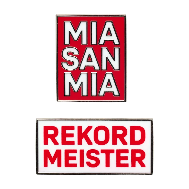 FC Bayern München - Bayern Mníchov pripínací odznak (2 ks v balení)