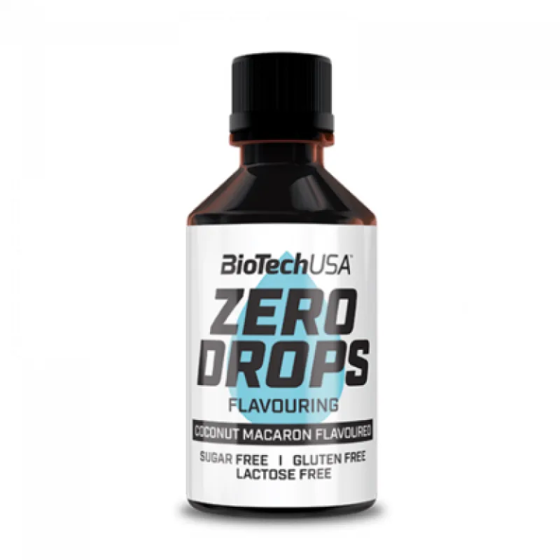 Zero Drops 50 ml - BioTech USA Príchuť: Tvarohový koláč