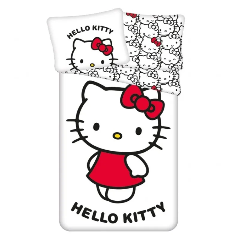 Detské obliečky Hello Kitty 140x200, 70x90 cm