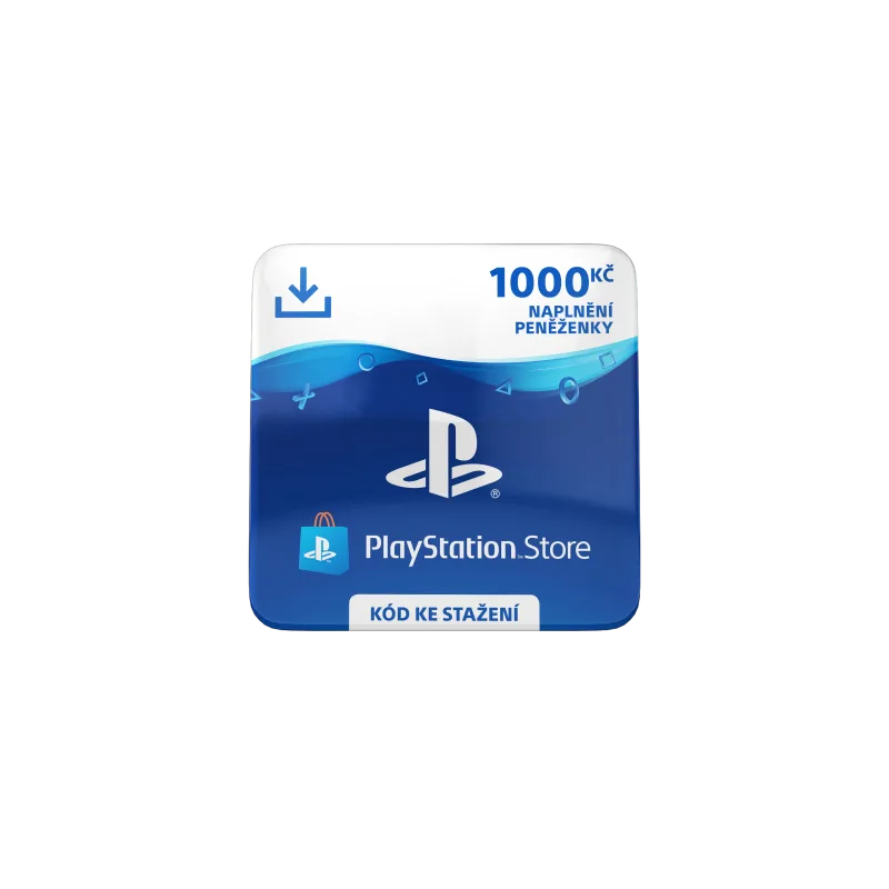 ESD CZ - PlayStation Store el. peněženka - 1000 Kč ESD_SCEE-CZ-00100000