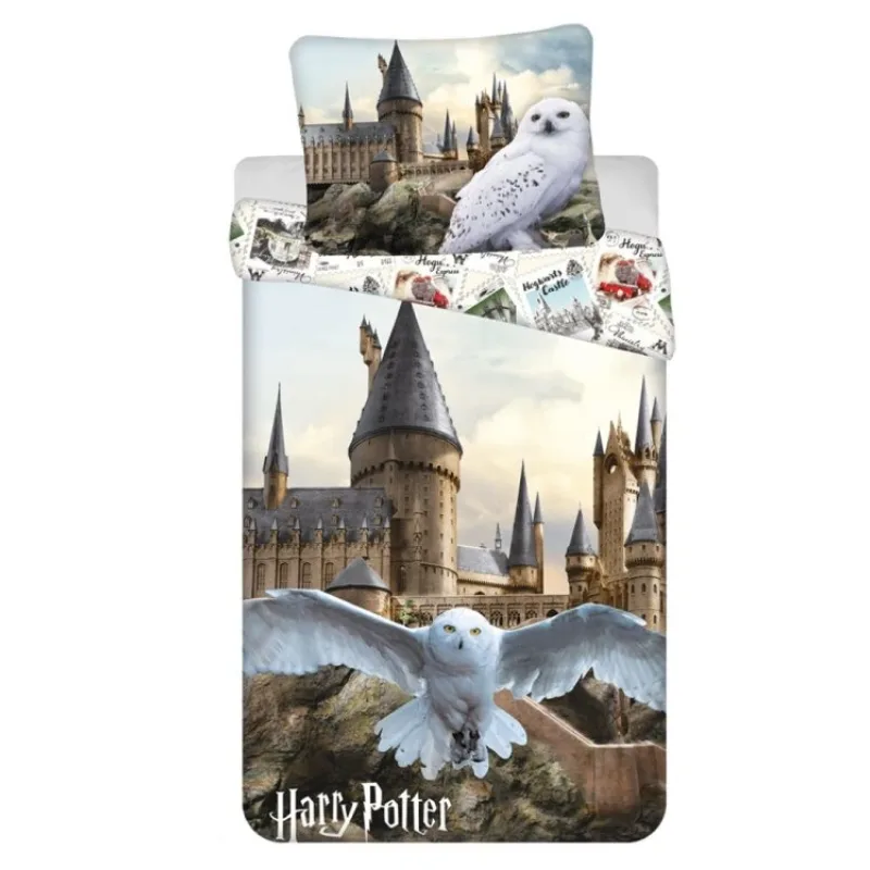 Detské obliečky Harry Potter Hedwig 02 140x200, 70x90 cm
