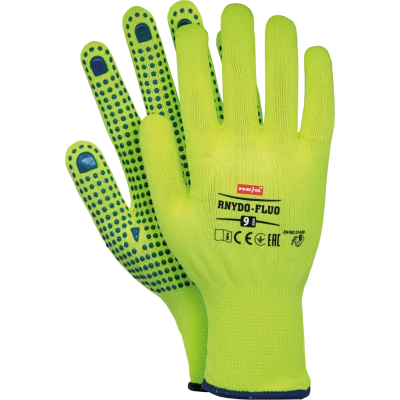 Reis RNYDO-FLUOW rukavice Neon Yellow 7-10