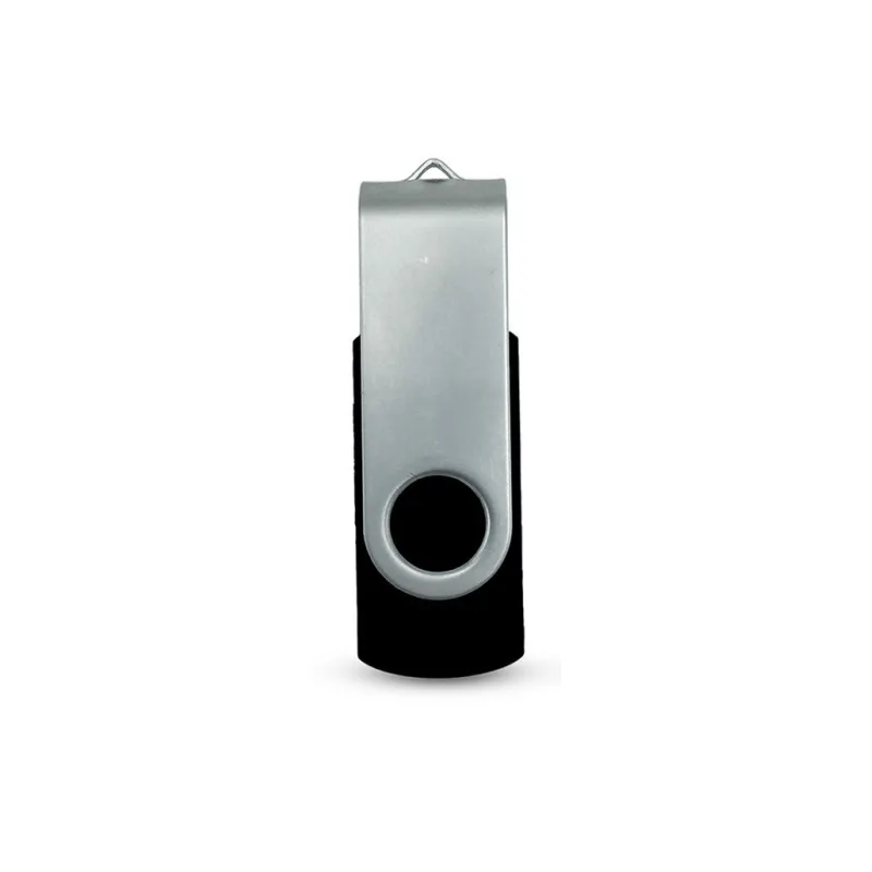 Plastový USB Flash disk s otočnou kovovou krytkou Flash 03 - 32 GB - E B09.4091.90