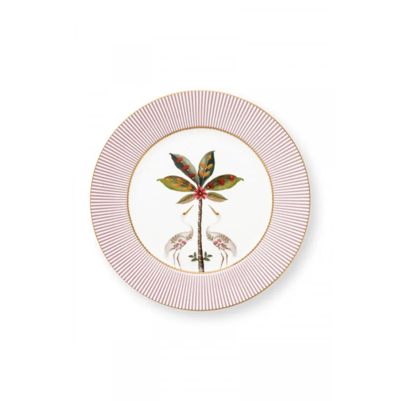 Pip Studio La Majorelle talíř Ø21cm, růžový