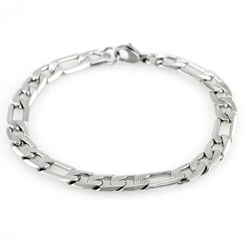 MPM Ocelový náramek z chirurgické oceli Bracelet 7600 - Silver