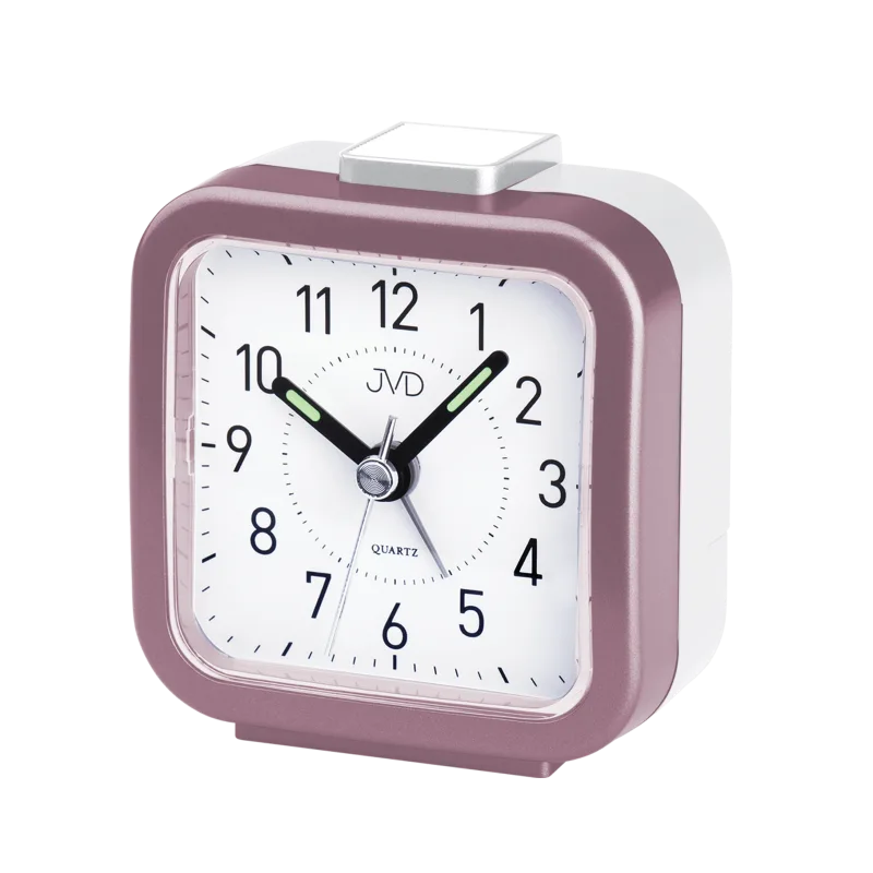 Nejlevnější analogový malý levný budík JVD quartz SR105.8