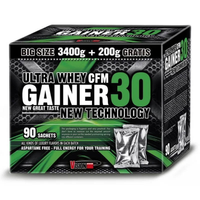 Gainer 30 3600 g - Vision Nutrition Príchuť: Čokoláda