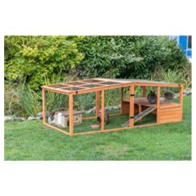 Venkovní výběh pro hlodavce XL: 233 x 79 x 116 cm, s víkem 1 ks