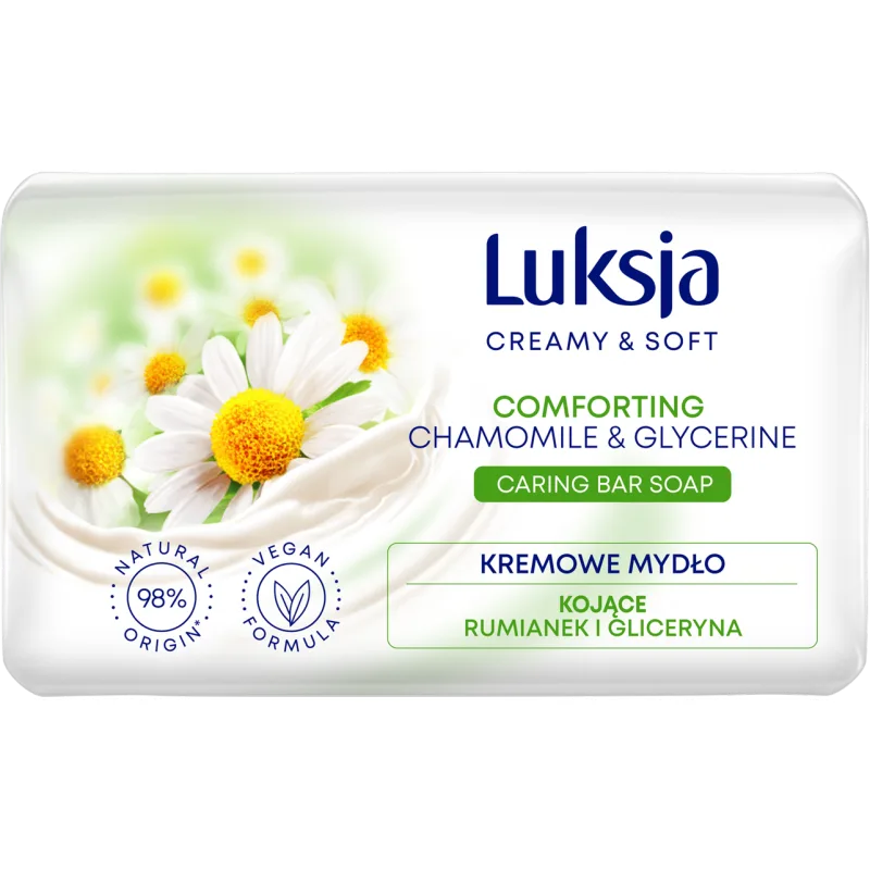 Luksja WORLD krémové mydlo Harmanček 90g