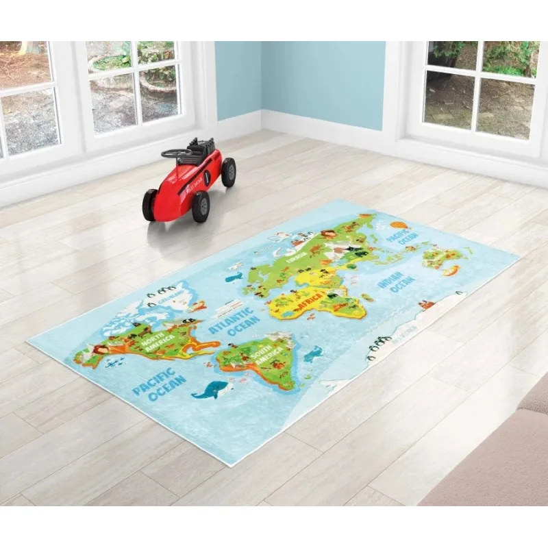 Detský koberček 80x150 cm svetadiely