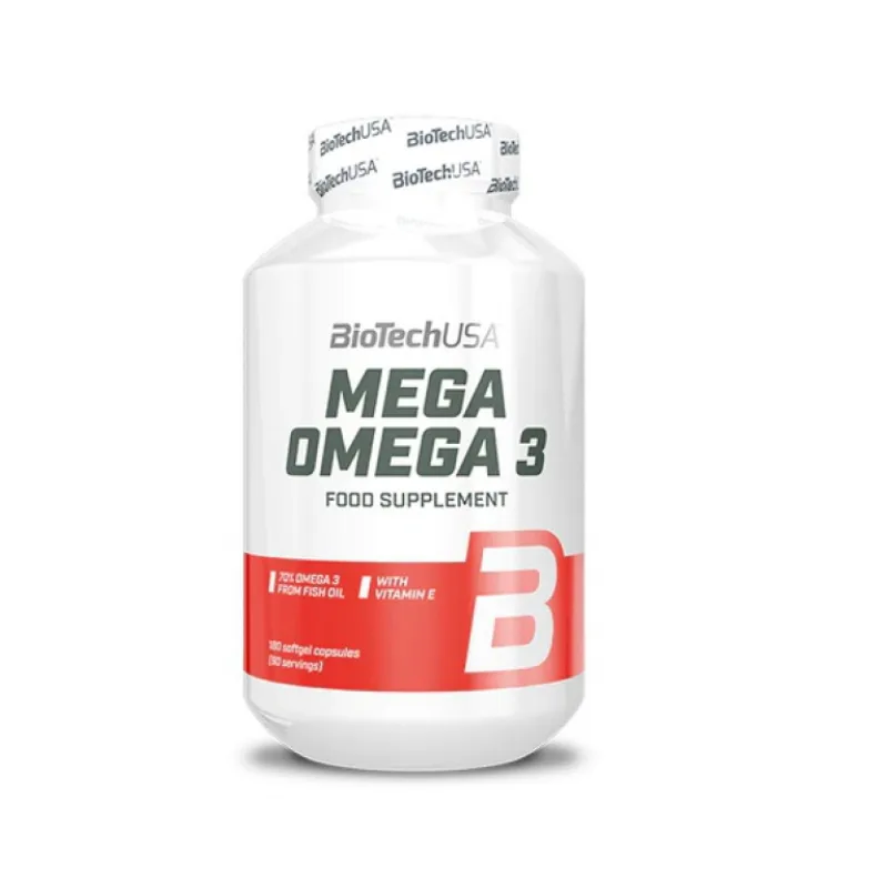Mega Omega 3 - 180 kapsúl - BioTech USA