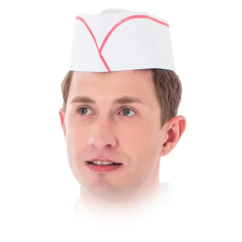 Reis CZPAP kuchárska čiapka biela 100 ks