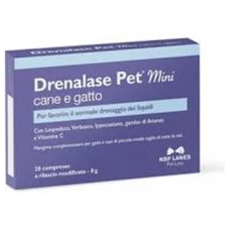Drenalase Pet Mini pro psy a kočky 20 tbl