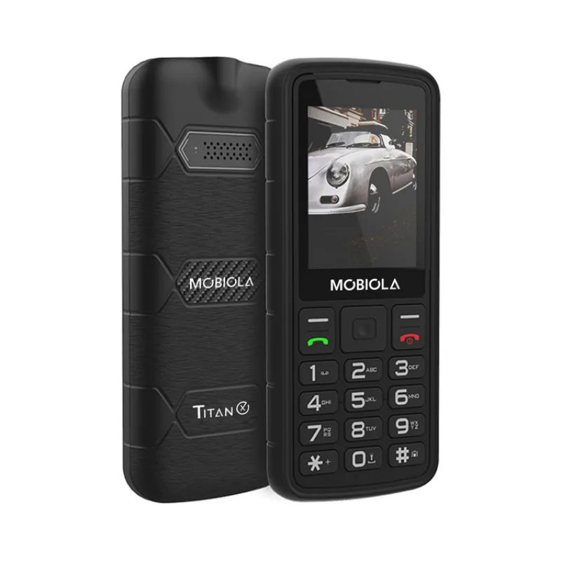 Mobil MOBIOLA MB500 TitanX, čierna MB500TX-MD46