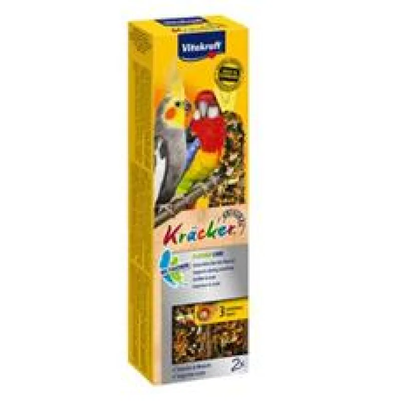 Vitakraft Bird Kräcker moulting korela/papouš. tyč 2ks