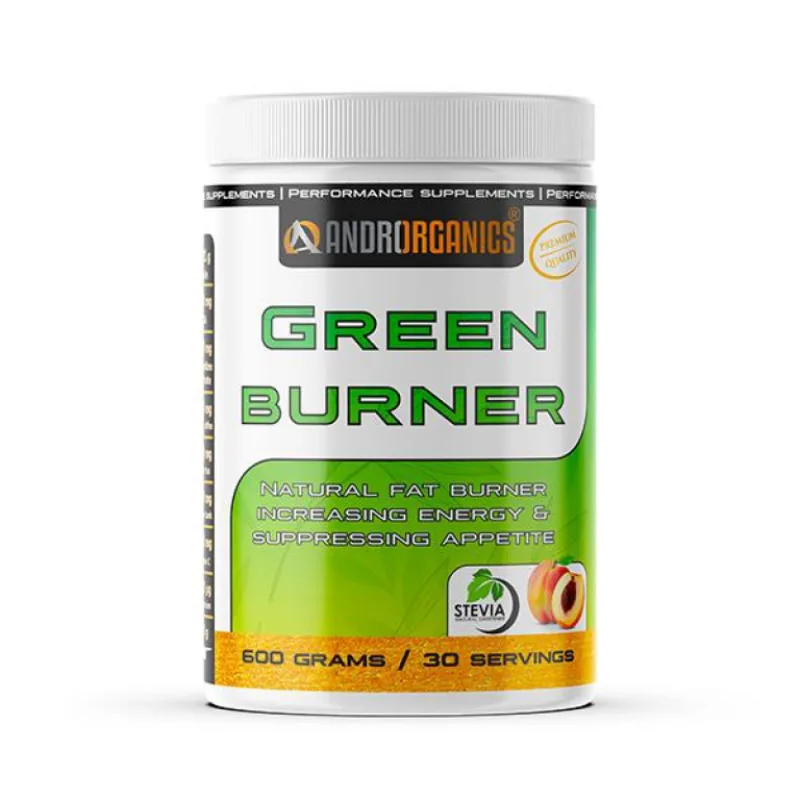 Green Burner 600 g - Androrganics Príchuť: Broskyňa