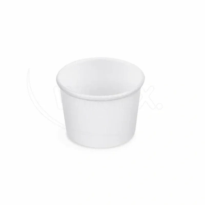 Papírové misky (PAP/PE) bílé Ø 90mm 250ml [50 ks] (79925)