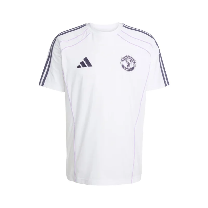 Adidas Manchester United tričko biele pánske
