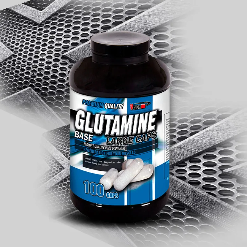 Glutamine Base Large Caps 100 kapsúl - Vision Nutrition
