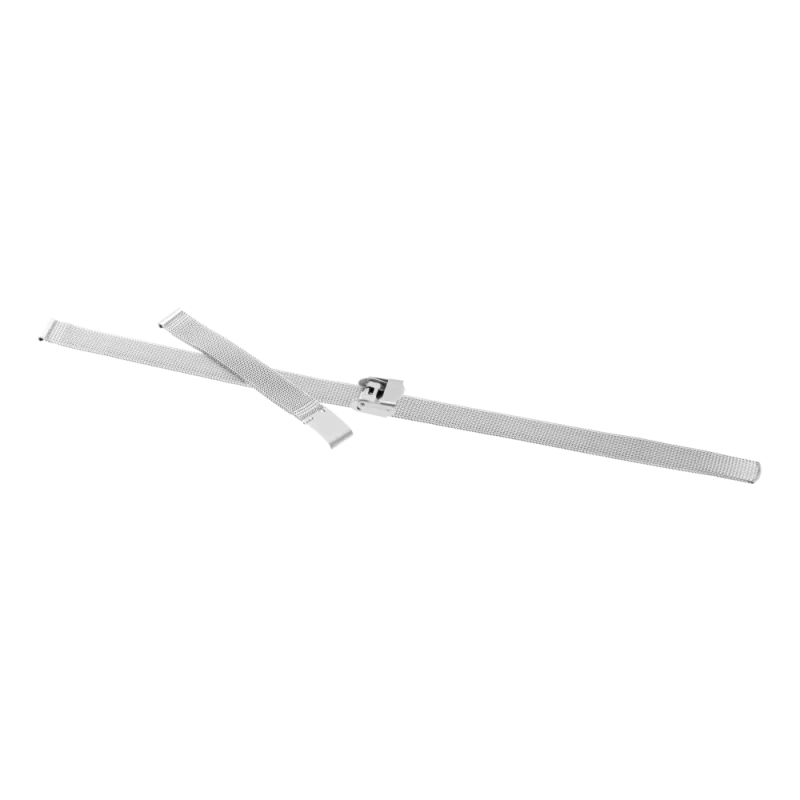 JVD Stříbrný kovový řemínek na hodinky Kovový tah JVD KT/MILANESE 1