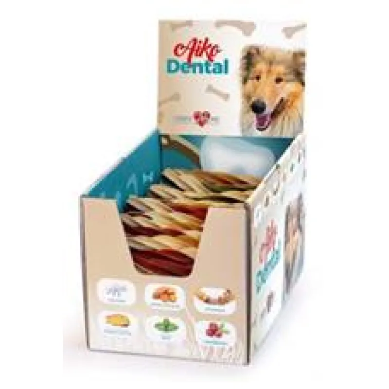 Dental Dual color Twisted Stix 12,5cm/100ks