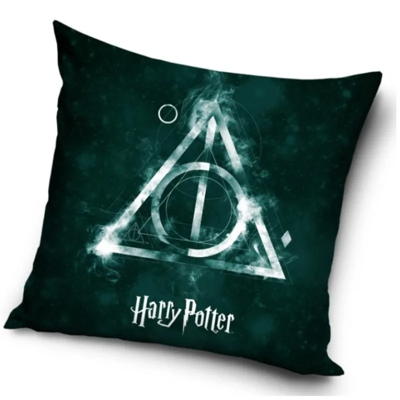 Detský vankúšik Harry Potter Relikvie Smrti 40x40 cm