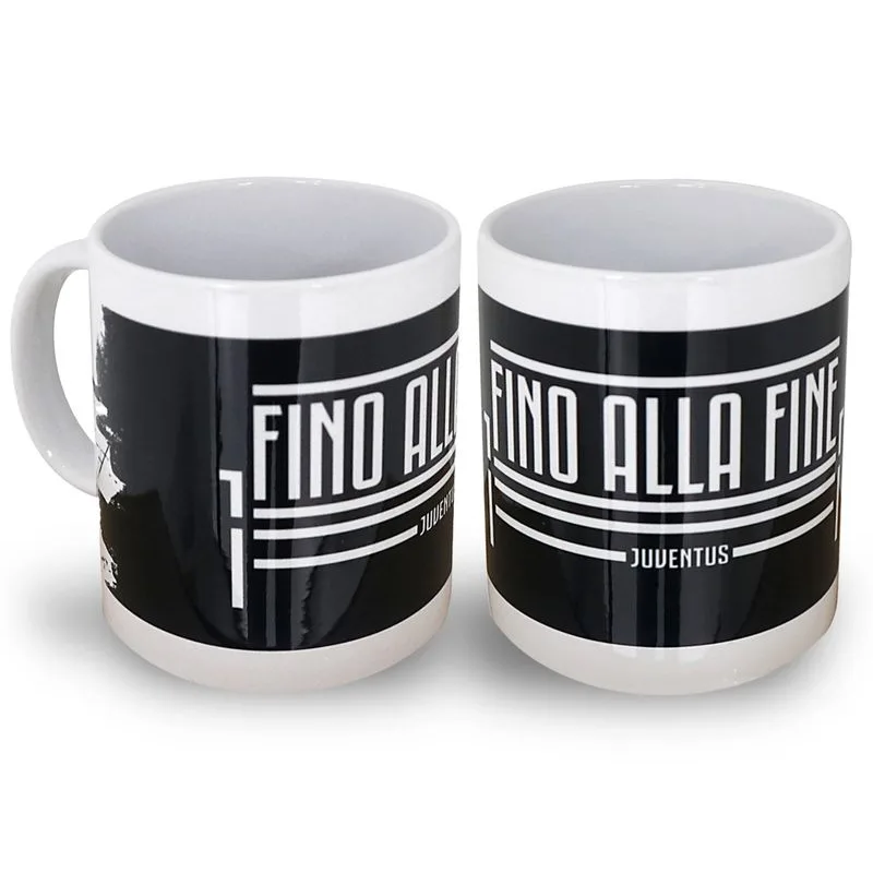 Juventus hrnček čierny