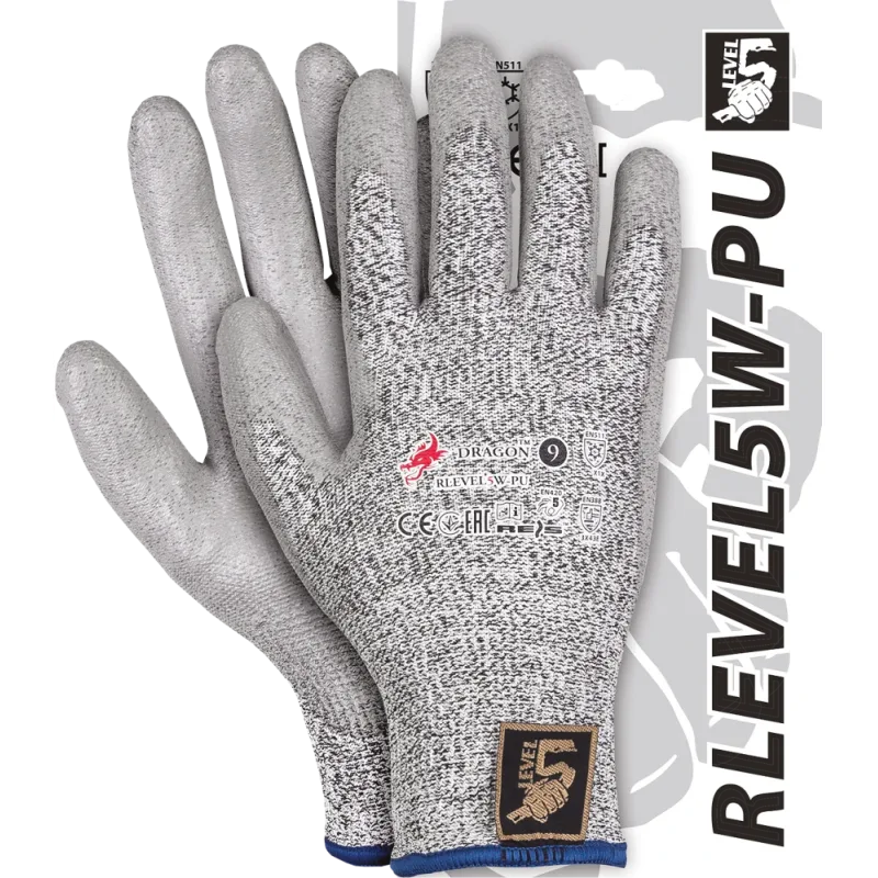 Reis RLEVEL5W Winter rukavice odolné proti prerezaniu 9-11