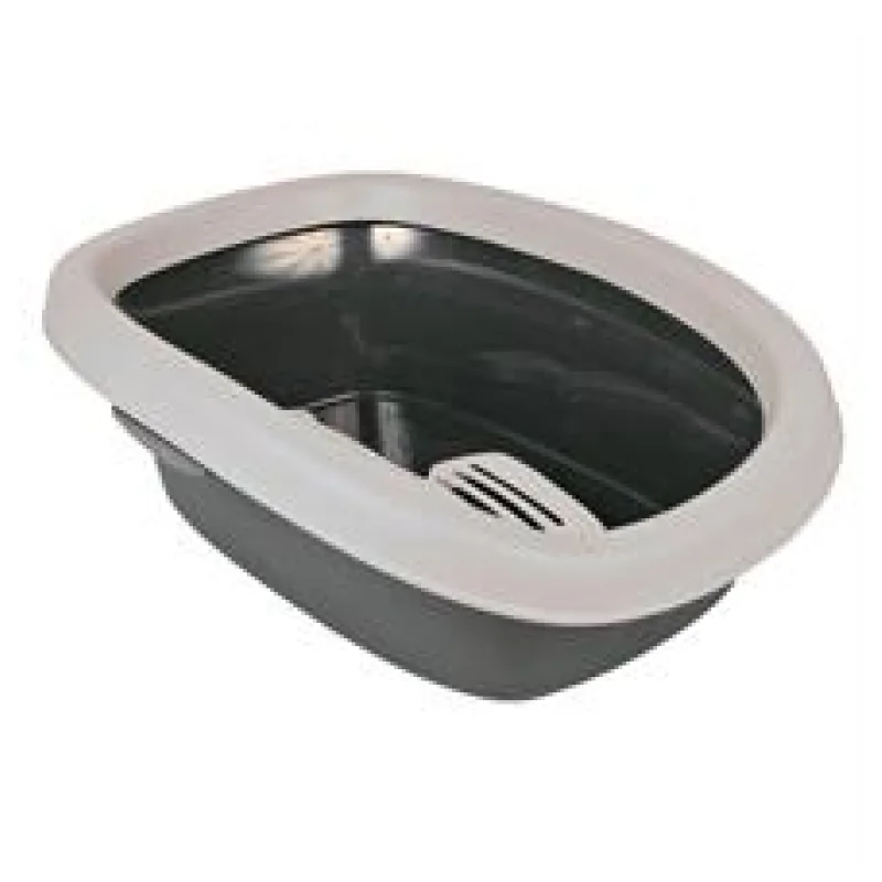 WC pro kočky CARLO 1 31x14x43 cm šedá