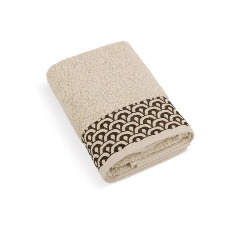 Froté uterák Čipka 50x100cm 500g béžový