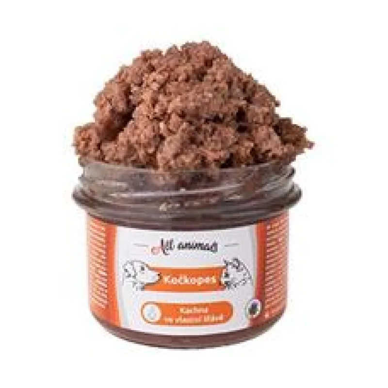 All Animals kočkopes sklo Kachna ve vlastní šťávě 200g