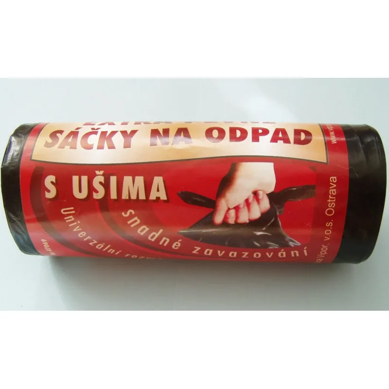 Sáčky na odpad 35 - 60 l zatahovací s ušima extra pevné [10 ks] (6956.12 - 9A)