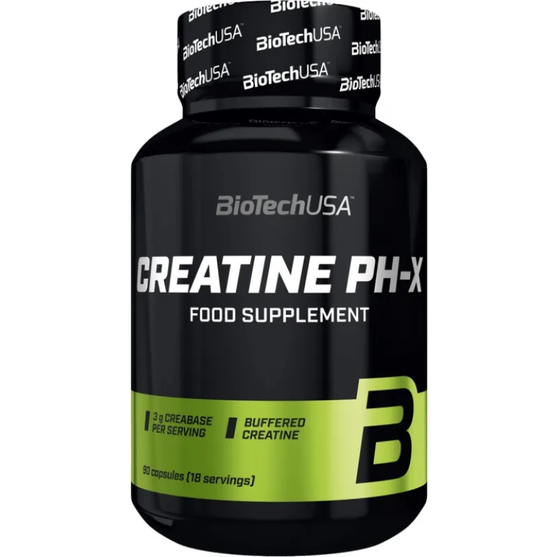 Creatine pH-X 90 kapsúl - BioTech USA