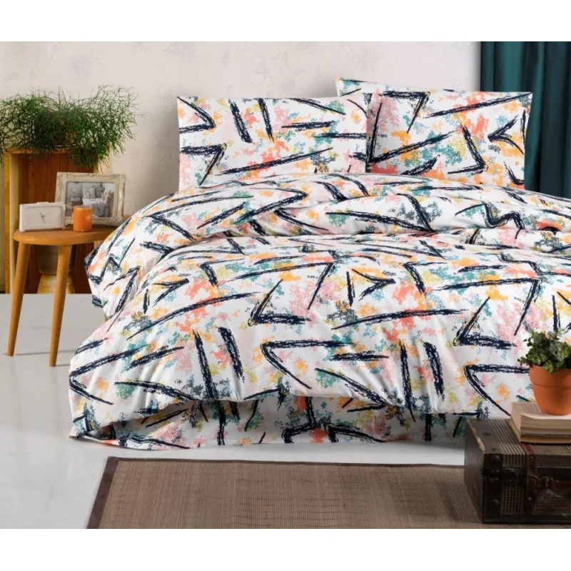 Bavlnené obliečky Dance 200x220/2x70x90 cm