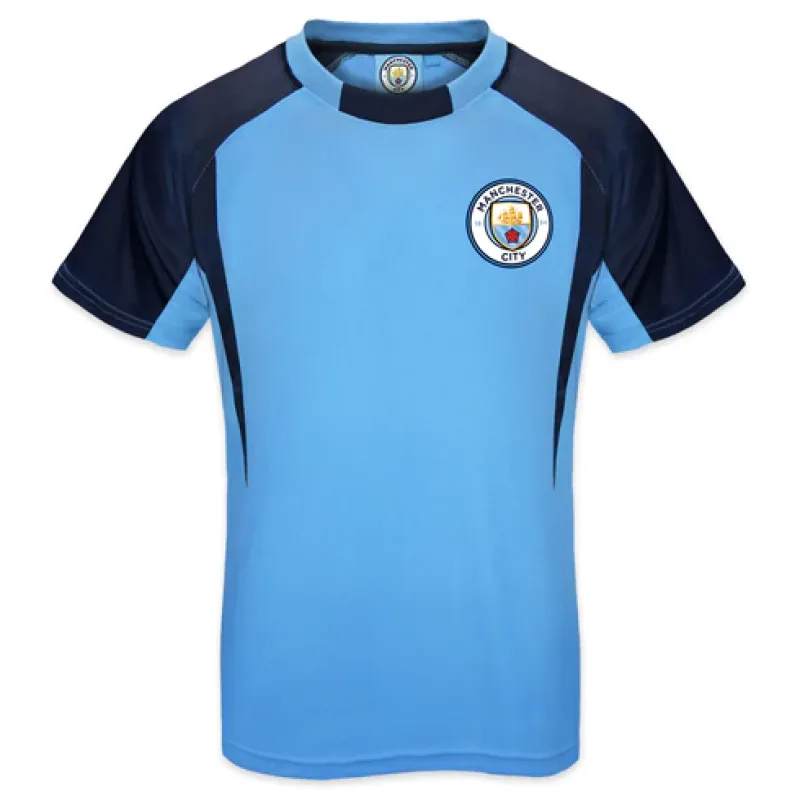 Manchester City tréningové tričko modré detské - SKLADOM