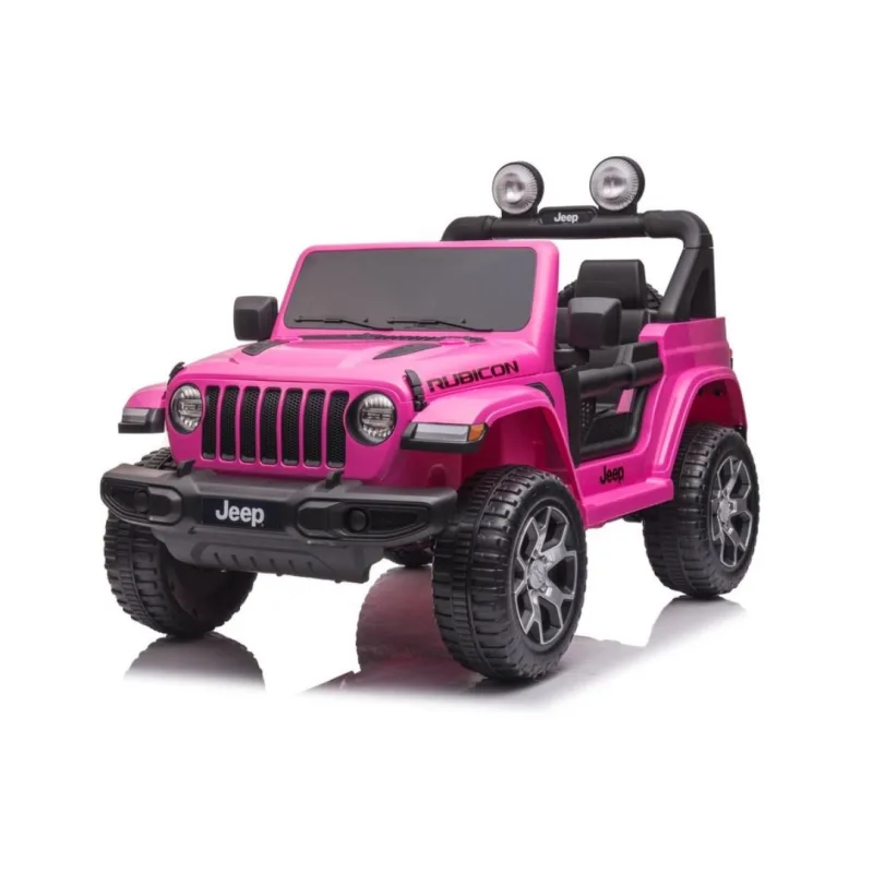 Detské elektrické autíčko Baby Mix Jeep Wrangler Rubicon ružové