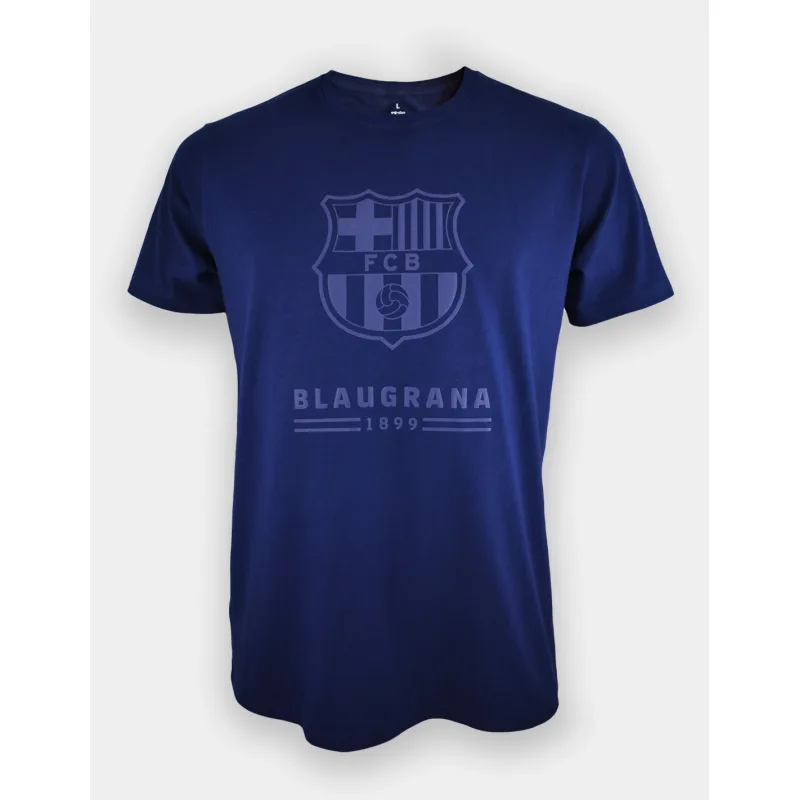 FC Barcelona tričko tmavomodré pánske - SKLADOM