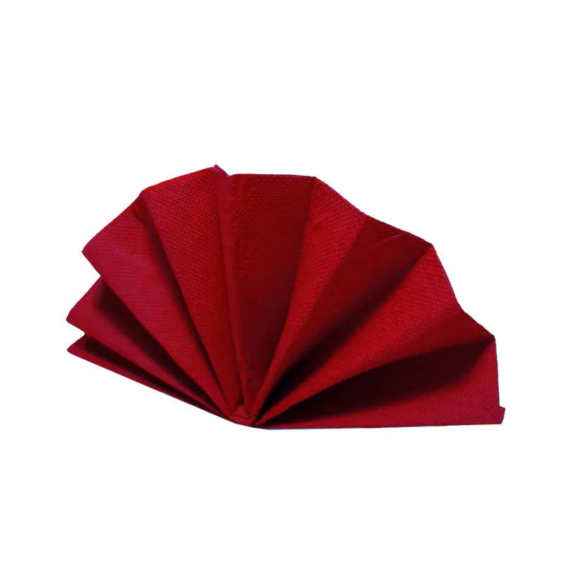 Ubrousky DekoStar bordové 40 x 40 cm [40 ks] (88008) Doprodej.