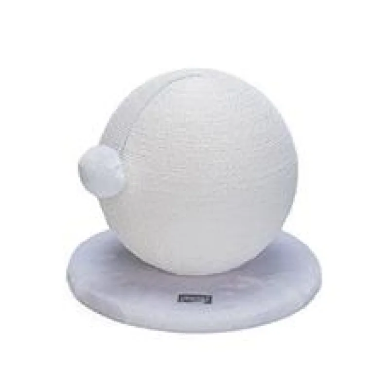 Škrabadlo míč Bolly 30,5x28cm bílá KAR 1 ks